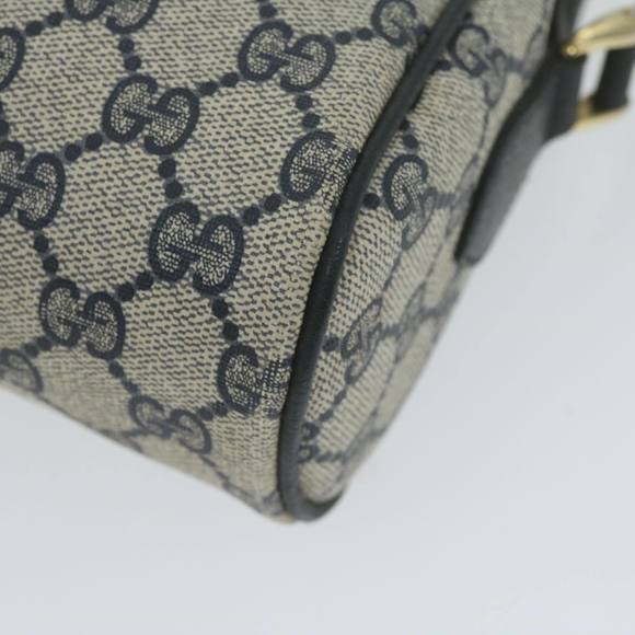 GUCCI GG Supreme Sherry Line Shoulder Bag Red Navy 32 001 4071 Auth ep2607 - Picture 14 of 16